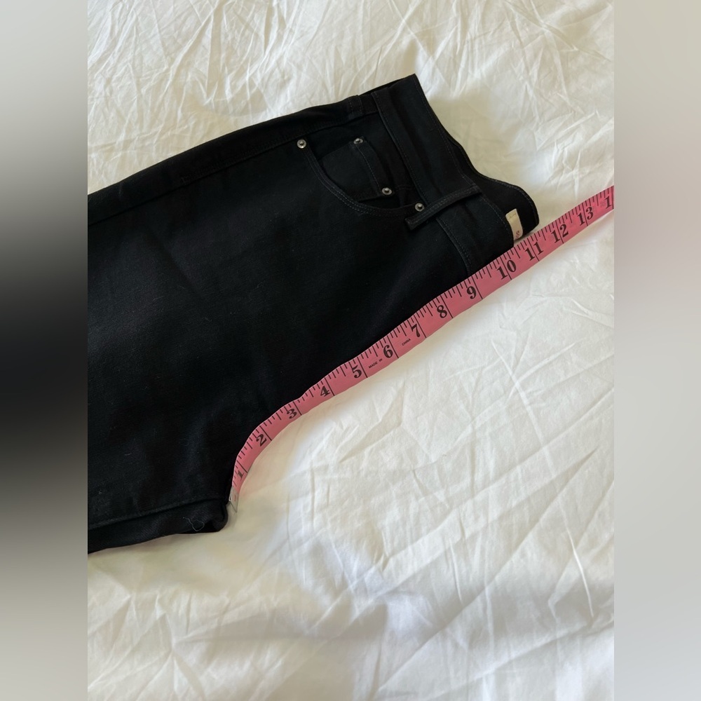 Levis | Women’s SZ 10 (31” Inseam) 505 Jeans Black Denim Straight Leg | EUC - Picture 7 of 9